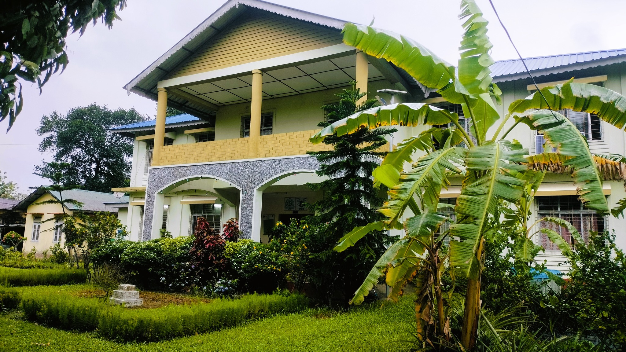 Administrative Building and Garden at KVK Kokrajhar